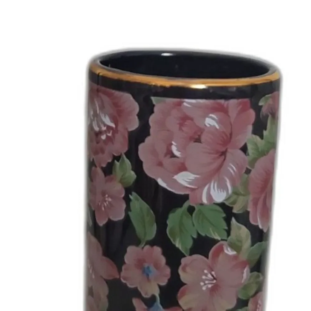 Otagiri Tavistock Floral Garden Vase ~Vintage~